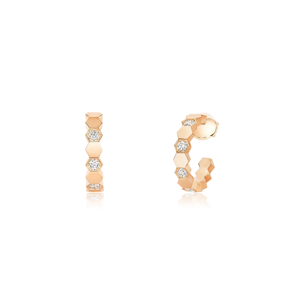 GlowBEE LOVE Earrings GOLD DIAMOND