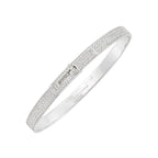 GlowHM KELLY BRACELET IN SILVER AND FULL PAVE DIAMOND