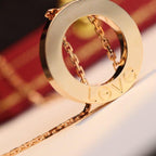 GlowLOVE NECKLACE ADJUSTABLE ROSE GOLD