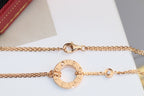 GlowLOVE NECKLACE ADJUSTABLE ROSE GOLD 2 DIAMOND