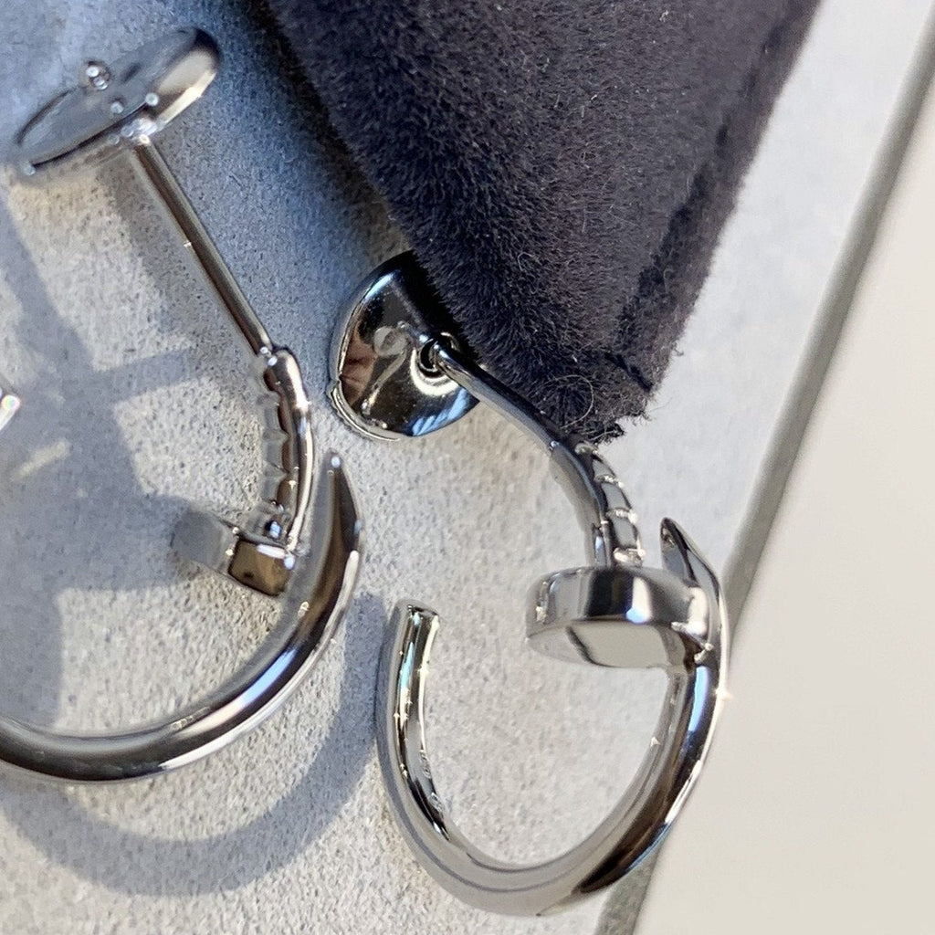 GlowJUSTE EARRINGS SILVER