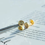 GlowLOVE EARRINGS GOLD 10MM