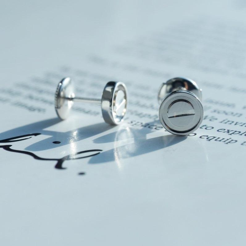 GlowLOVE EARRINGS SILVER 10MM