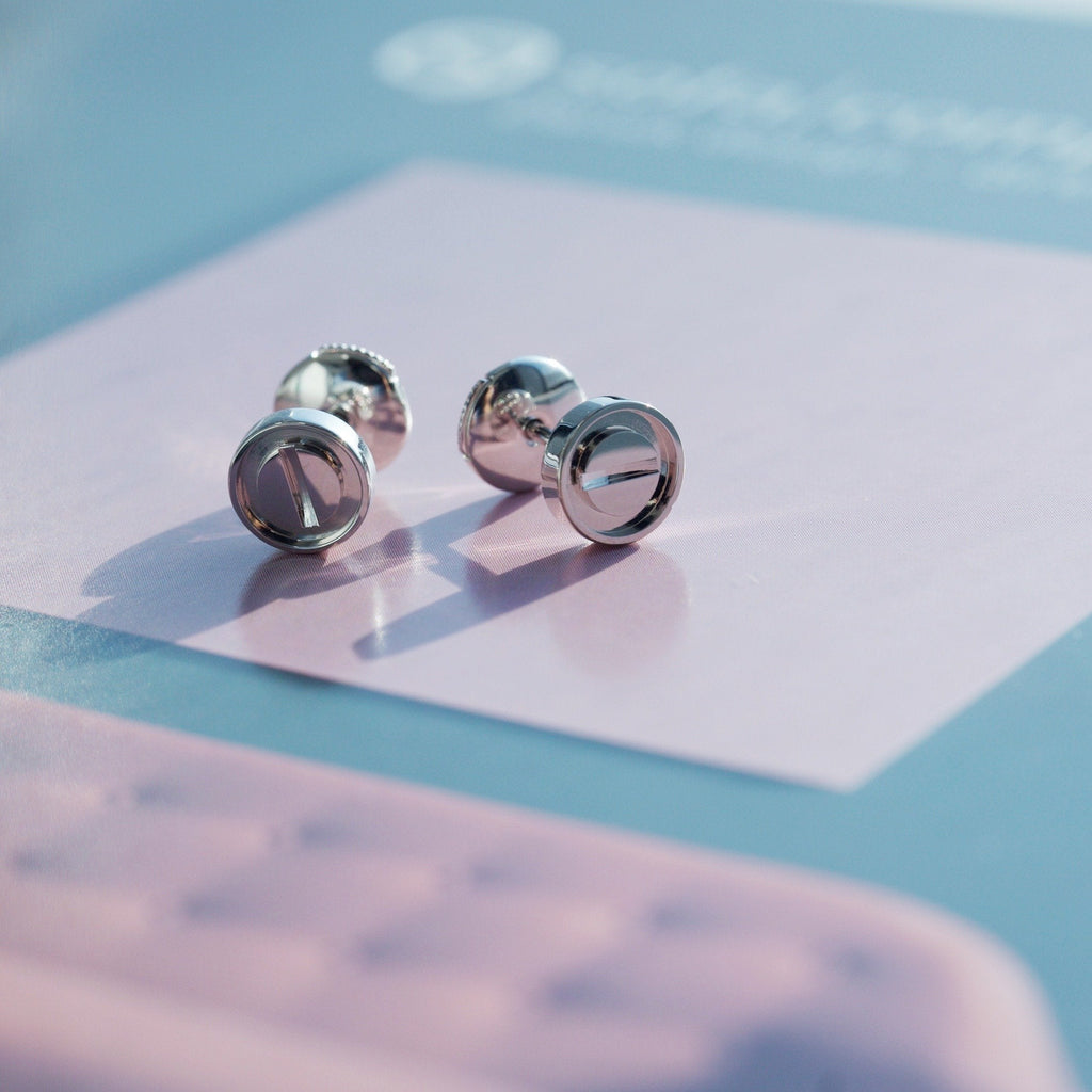 GlowLOVE EARRINGS SILVER 10MM