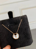 GlowAMULETTE ROSE GOLD MOP NECKLACE