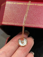GlowAMULETTE ROSE GOLD MOP NECKLACE