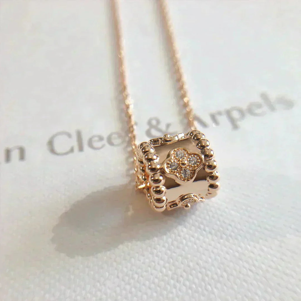 GlowPERLEE PEDANT NECKLACE GOLD / ROSE GOLD