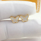 GlowSWEET BUTTERFLY MOP EARSTUDS