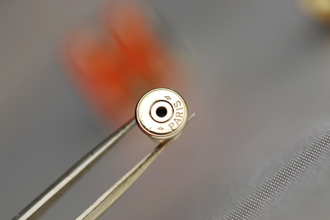 GlowMINI POP H EARRINGS ORANGE