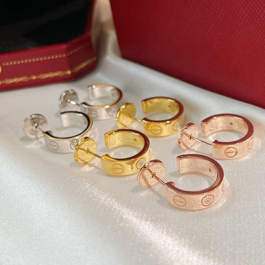 GlowLOVE EARRINGS 5.7MM 2 DIAMONDS