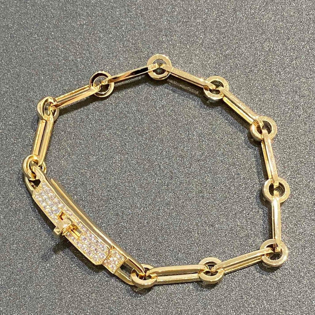 GlowCHAINE BRACELET SMALL MODEL DIAMOND