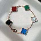 GlowCLOVER 5 MOTIFS MULTICOLOR  BRACELET
