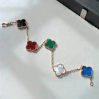 GlowCLOVER 5 MOTIFS MULTICOLOR  BRACELET