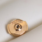 GlowJUSTE EARRINGS PINK GOLD