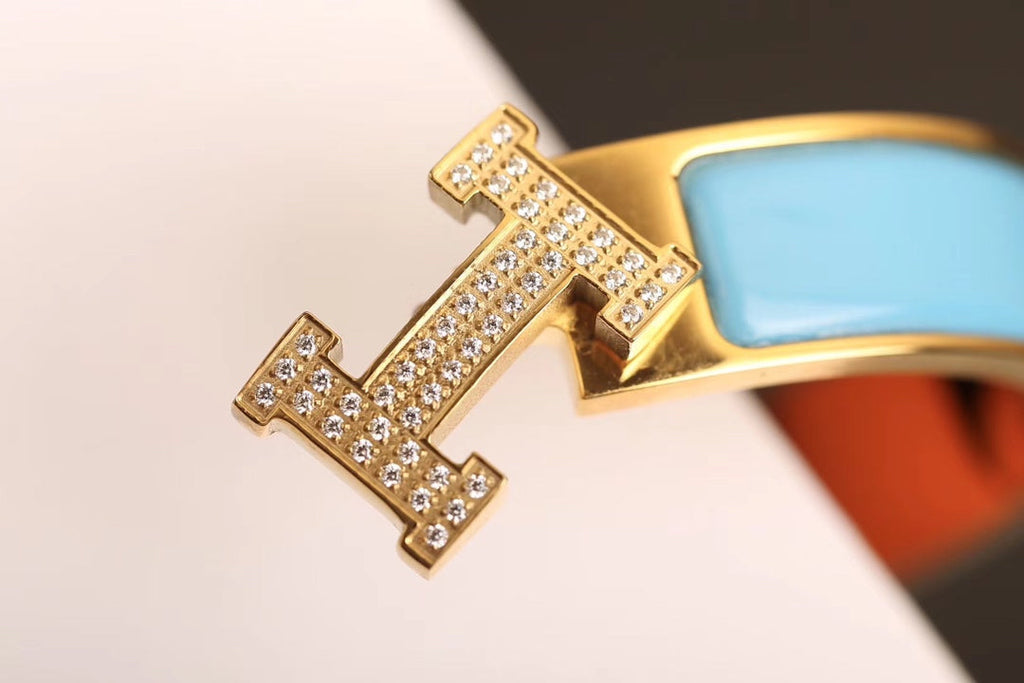 GlowH CLOUD BLUE BRACELET GOLD DIAMOND