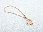 GlowAMULETTE PEDANT ROSE GOLD NECKLACE