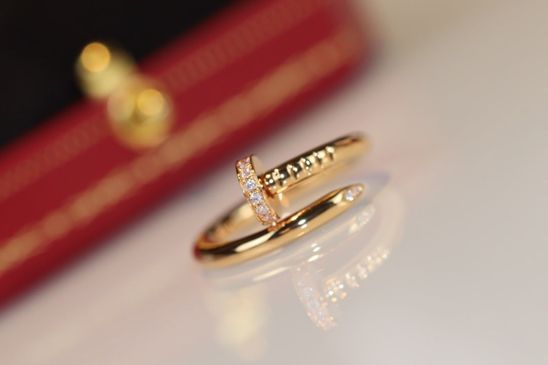 GlowJUSTE RING 2.65MM GOLD DIAMOND