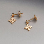 GlowSTAR EARRINGS GOLD