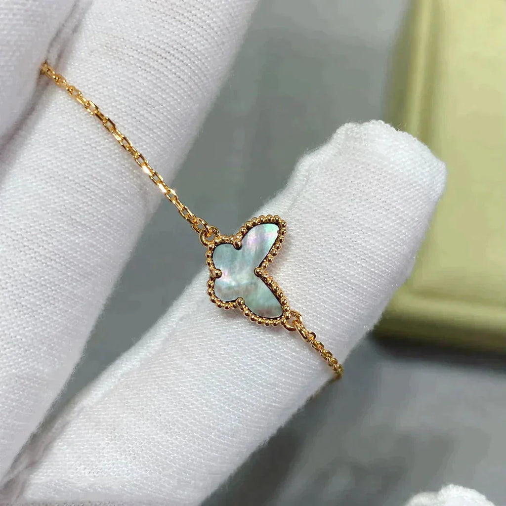 GlowBUTTERFLY DARK MOP BUTTERFLY BRACELET