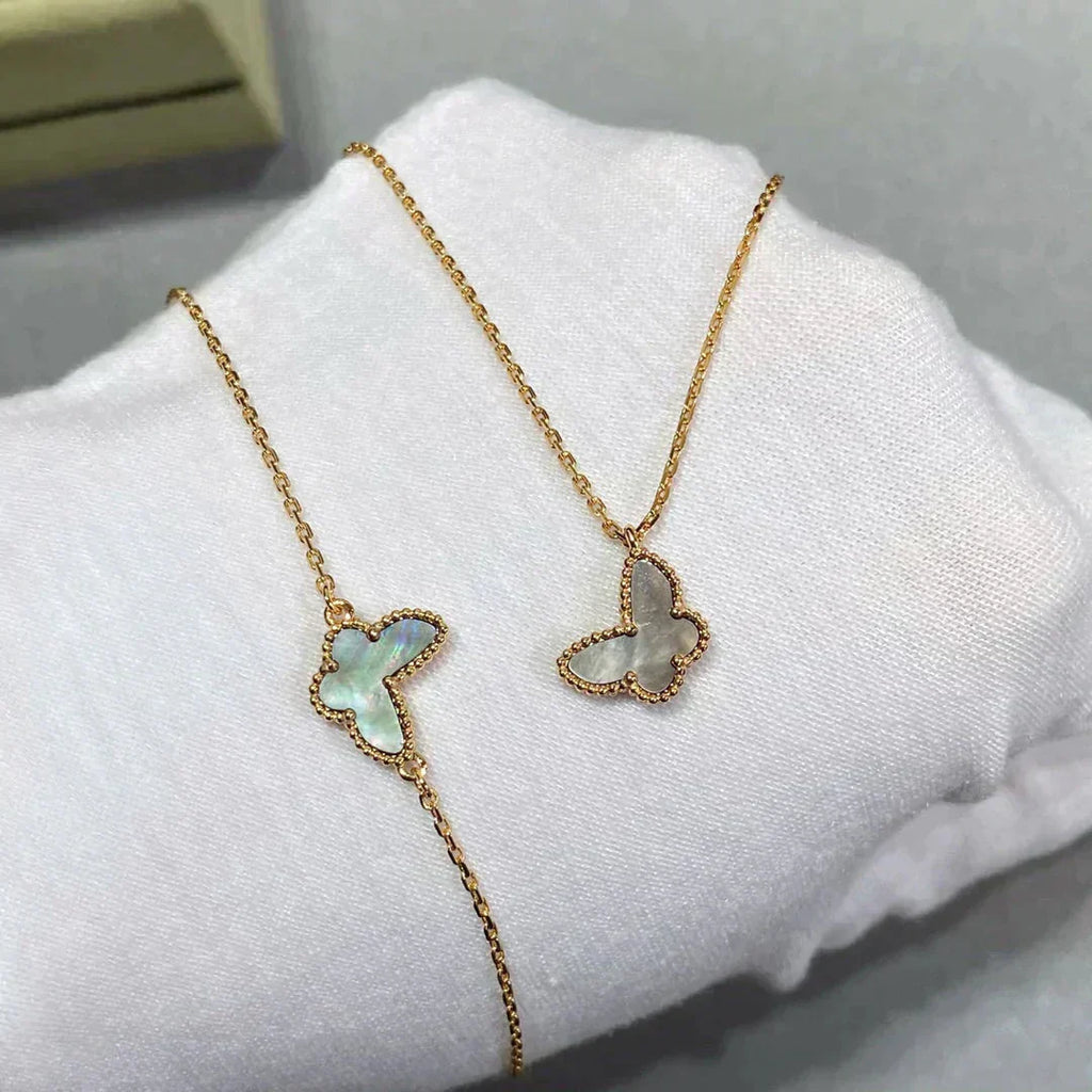 GlowBUTTERFLY DARK MOP BUTTERFLY BRACELET