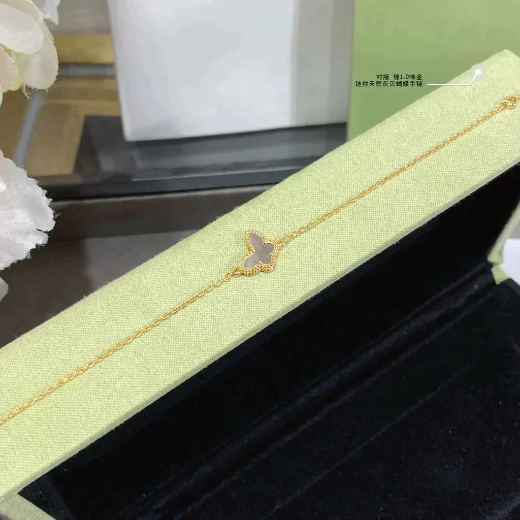 GlowBUTTERFLY DARK MOP BUTTERFLY BRACELET