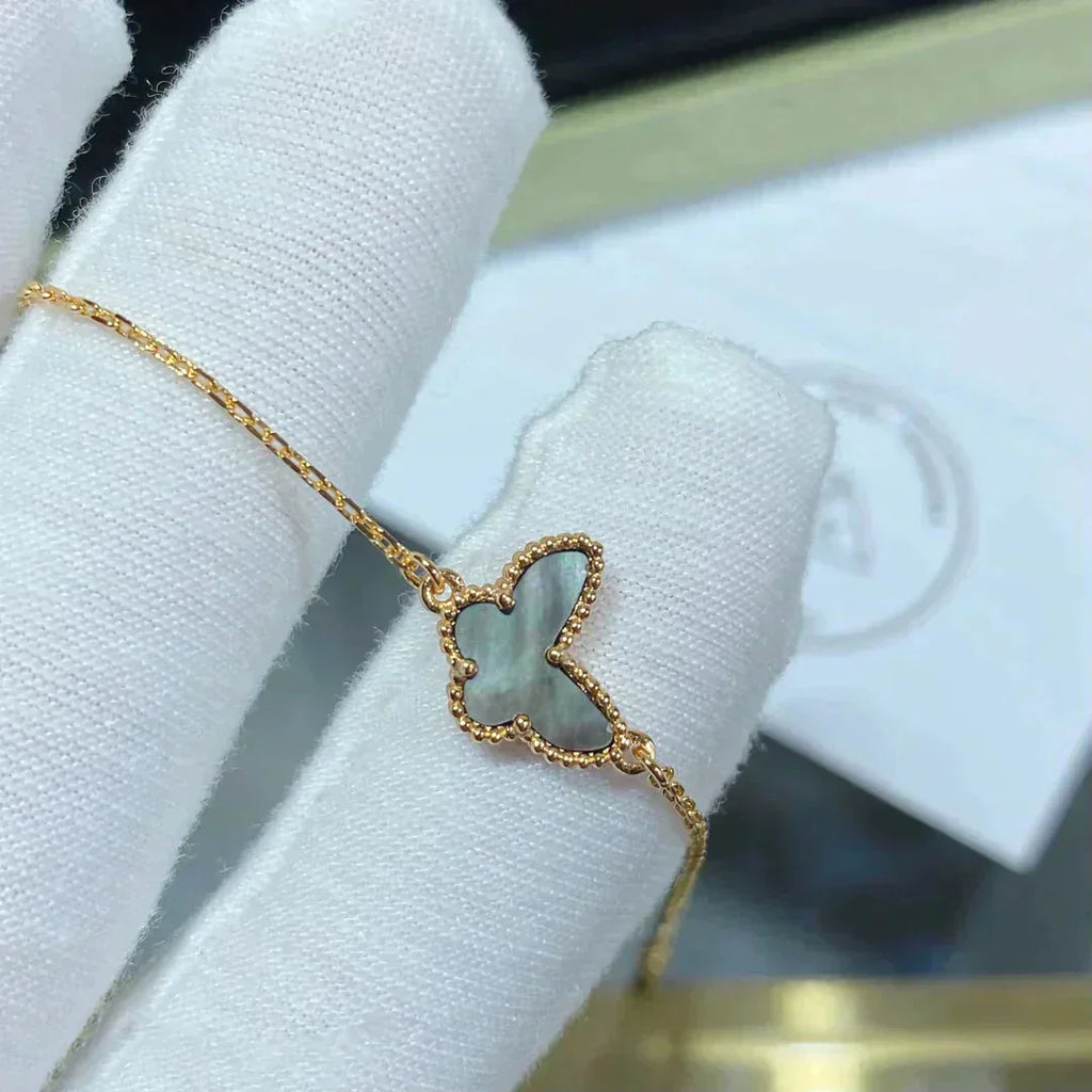 GlowBUTTERFLY DARK MOP BUTTERFLY BRACELET