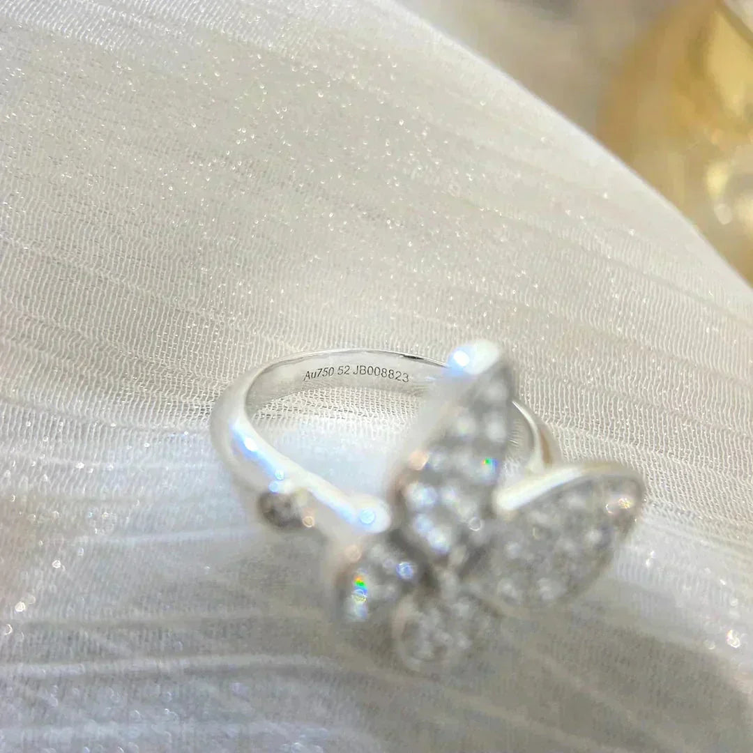 GlowBUTTERFLY DIAMOND RING