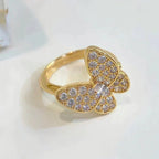 GlowBUTTERFLY DIAMOND RING