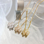 GlowFLOWER DIAMOND NECKLACE