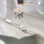 GlowFLOWER DIAMOND NECKLACE