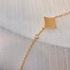 GlowCOLOR STAR PINK GOLD DIAMOND BRACELET