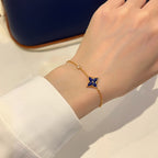GlowCOLOR STAR PINK GOLD DIAMOND BRACELET