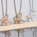 GlowBUTTERFLY DIAMOND NECKLACE