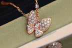 GlowBUTTERFLY DIAMOND NECKLACE