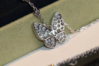 GlowBUTTERFLY DIAMOND NECKLACE