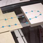 GlowCLOVER 20 MOTIFS TURQUOISE GOLD