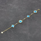 GlowSTAR AND SUN TURQUOISE 4 MOTIFS 3 DIAMONDS