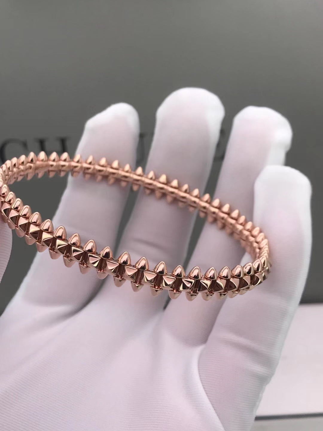 GlowCLASH PINK GOLD BRACELET