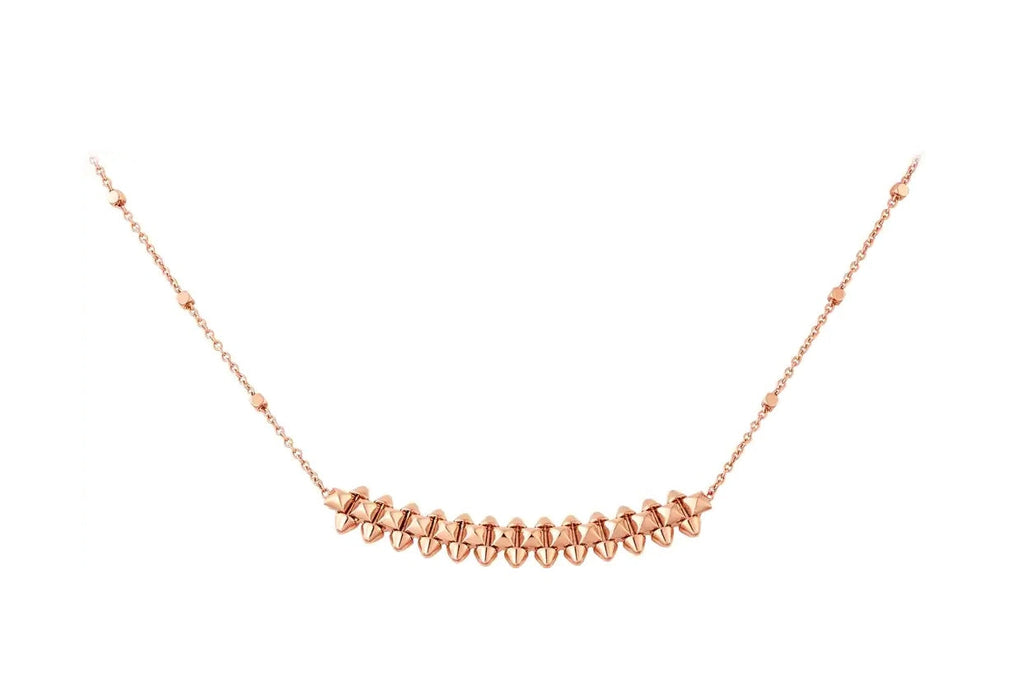 GlowCLASH PINK GOLD NECKLACE