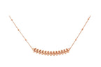 GlowCLASH PINK GOLD NECKLACE
