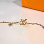 GlowLOGO STAR MOTIF GOLD BRACELET