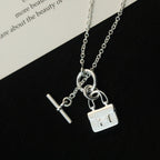GlowPOP H PEDANT SILVER NECKLACE