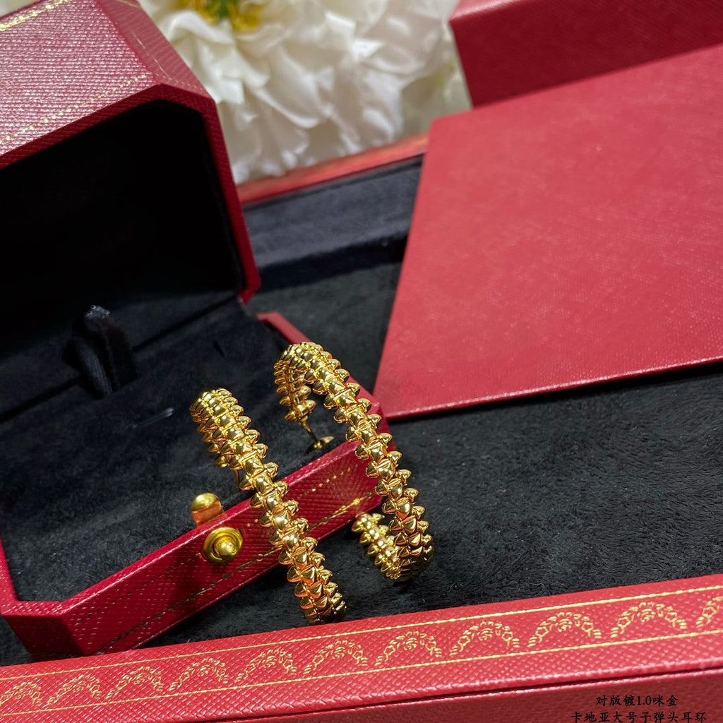 GlowCLASH LARGE HOOP EARRINGS