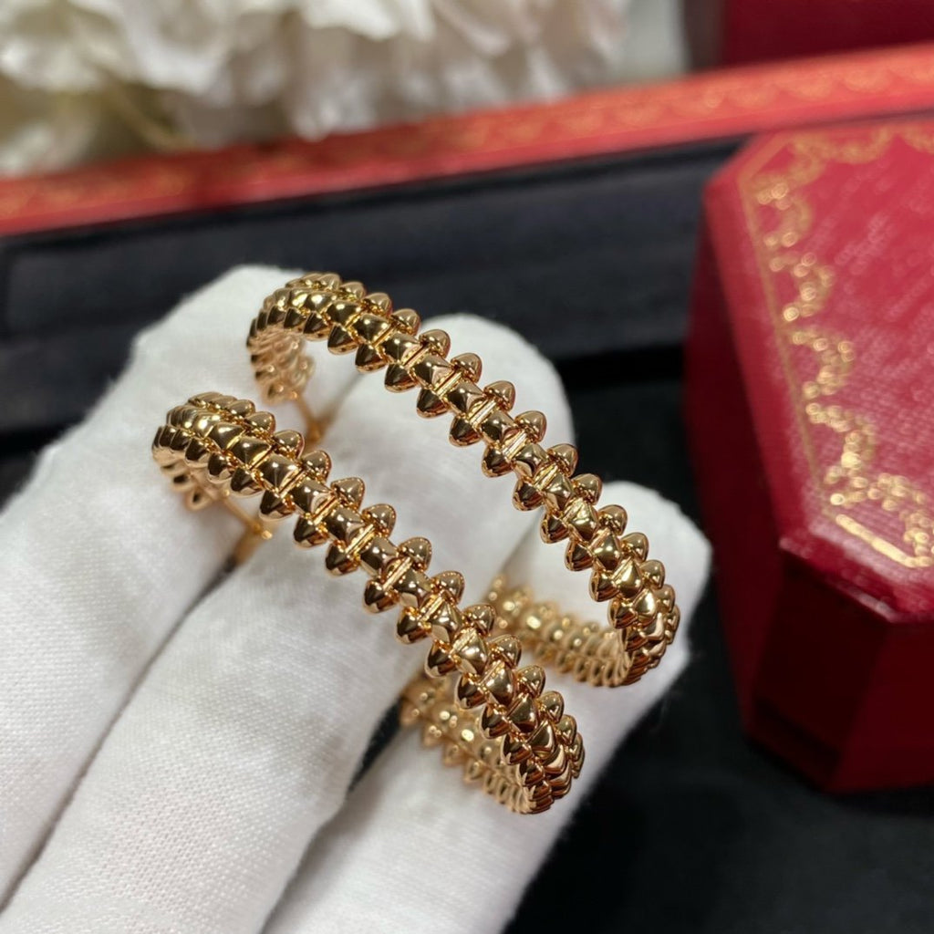 GlowCLASH LARGE HOOP EARRINGS