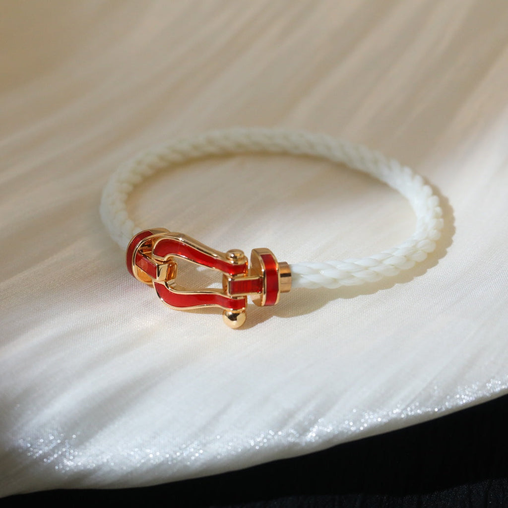 GlowFORCE 10 WHITE TEXTILE DIAMOND PAVED