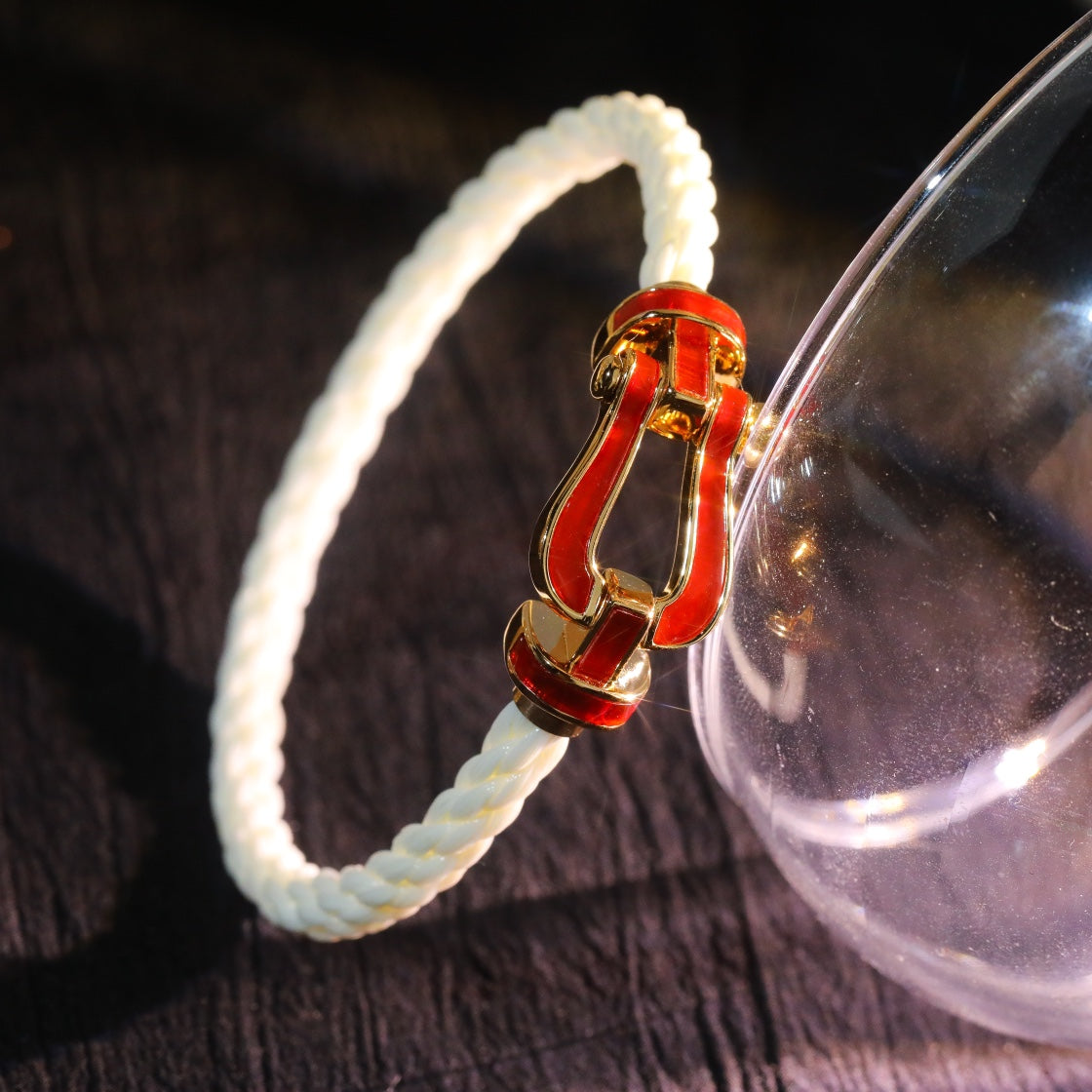 GlowFORCE 10 WHITE TEXTILE DIAMOND PAVED