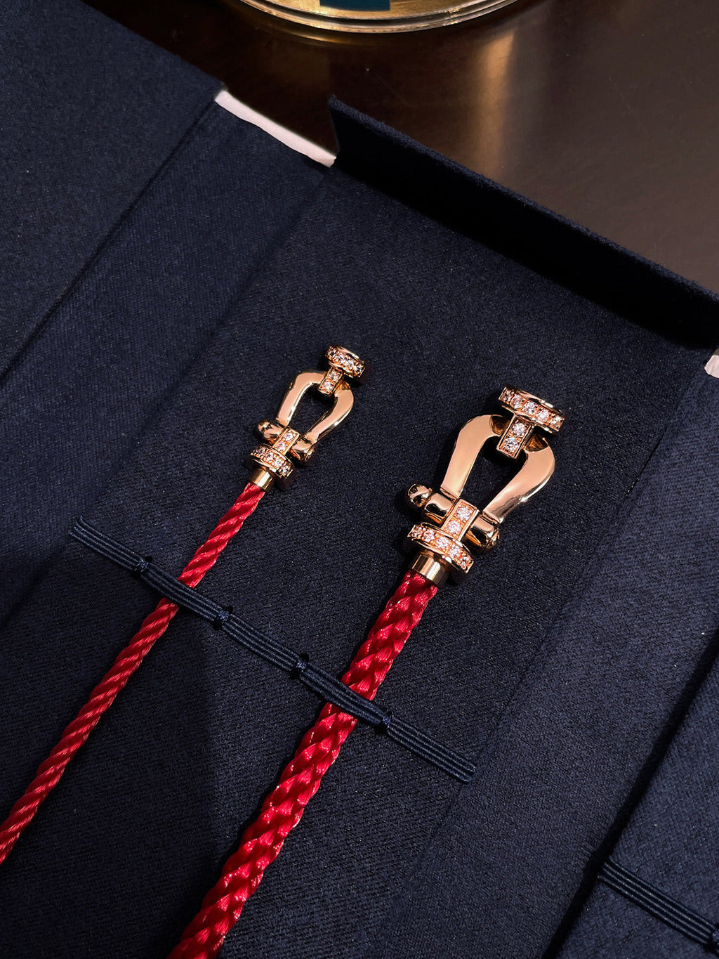 GlowFORCE 10 HALF DIAMOND PINK GOLD RED CORDERI LARGE AND MEDIUM MODEL