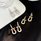GlowFORCE 10 FULL DIAMOND DROP EARRINGS MEDIUM MODEL