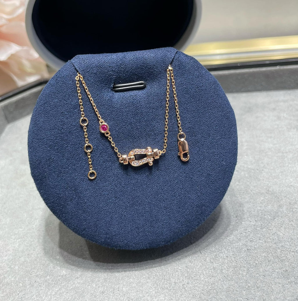 GlowFORCE 10 DIAMOND CHAIN LINK PINK GOLD BRACELET