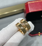 GlowLOVE 5.5MM 1 DIAMOND EARRINGS